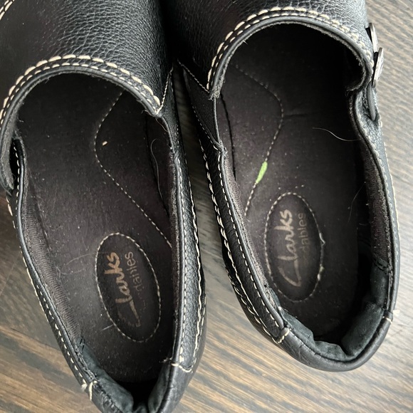 Clarks Bendables Ashland Alpine Slip On Loafers in Black Size 8.5 - Picture 5 of 9